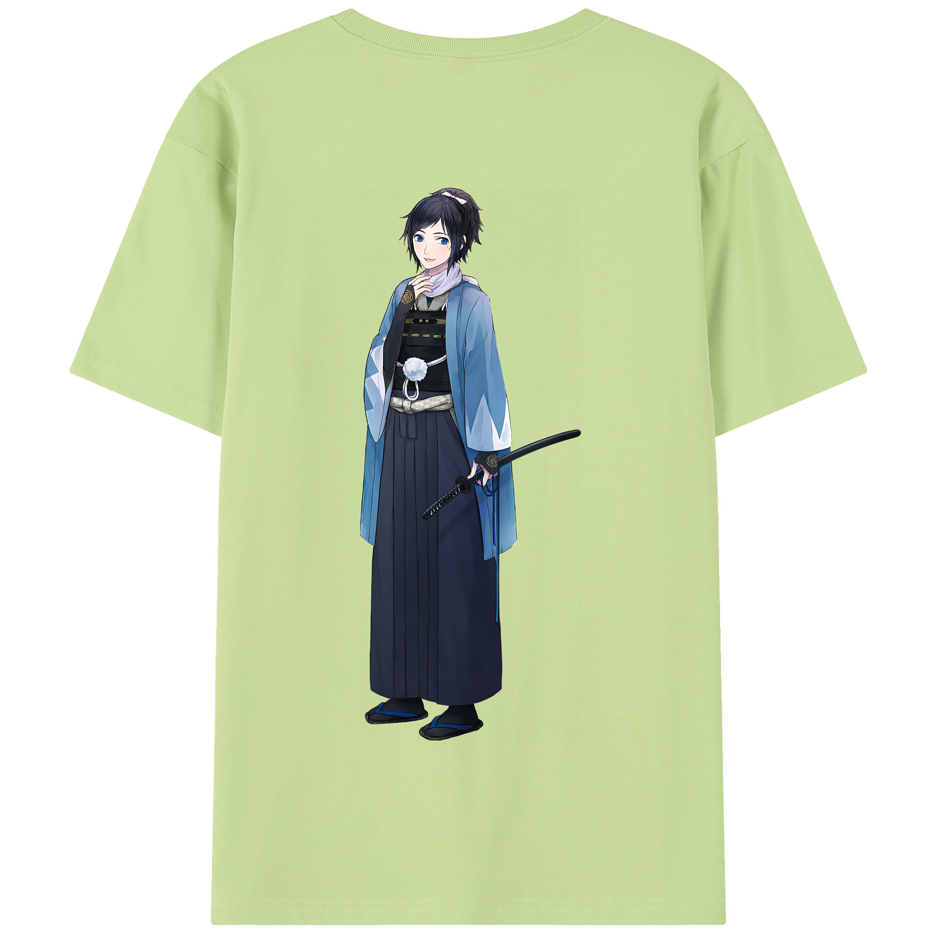 （画像用） 刀剣乱舞 Touken Ranbu 綿100％半袖Tシャツ（背面プリント）